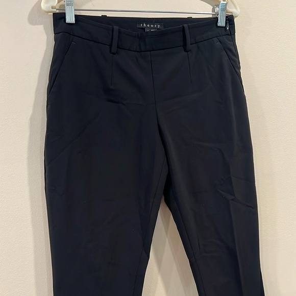 🔥Theory Black Dress Pants with Tapered Legs🔥 - Picture 3 of 11